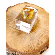 Γυναικείο ασημένιο δαχτυλίδι επίχρυσο με ζιργκόν (SR28)